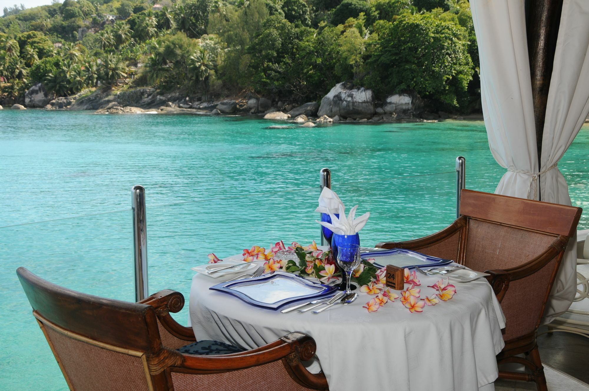 Sunset Beach Hotel Glacis  Buitenkant foto