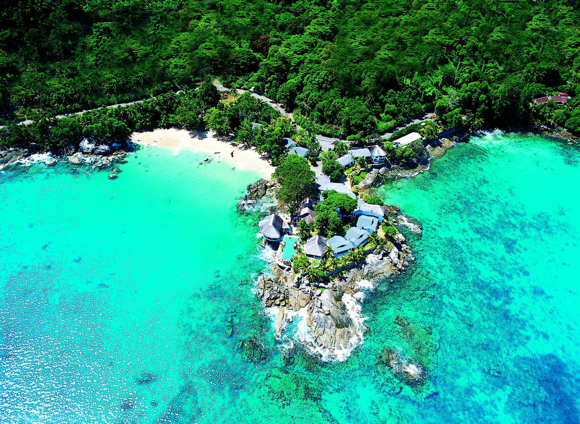 Sunset Beach Hotel Glacis  Buitenkant foto